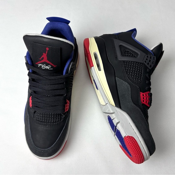 Brand New Retro 4 Rare Air -Men’s Stylish Sneakers Trainers w/ White Letter - Picture 6 of 10